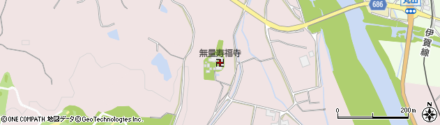 天童山無量寿福寺周辺の地図