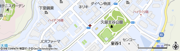 兵庫県神戸市西区室谷周辺の地図