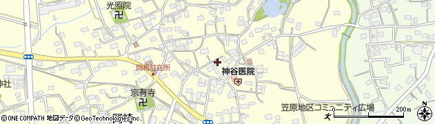 静岡県袋井市岡崎3939周辺の地図