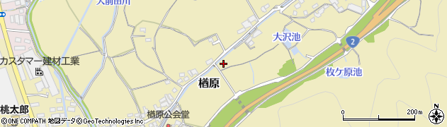 岡山県岡山市東区楢原642周辺の地図
