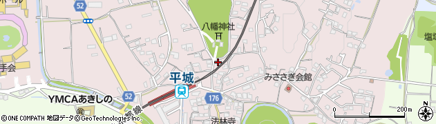 奈良県奈良市山陵町286周辺の地図