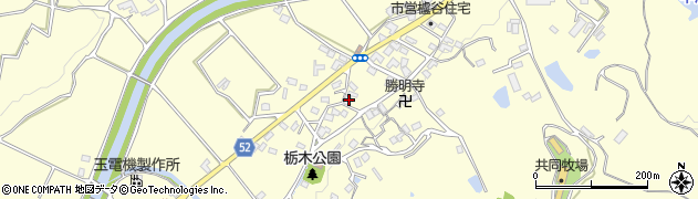 兵庫県神戸市西区櫨谷町栃木113周辺の地図