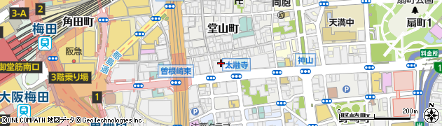 株式会社インボイス大阪営業所周辺の地図