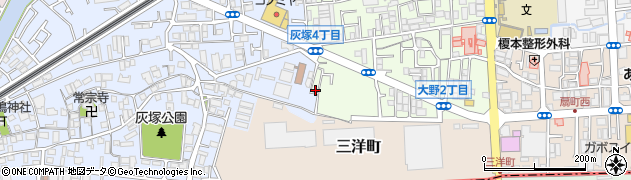 関屋クリーニング店周辺の地図