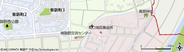 静岡県磐田市新出739周辺の地図
