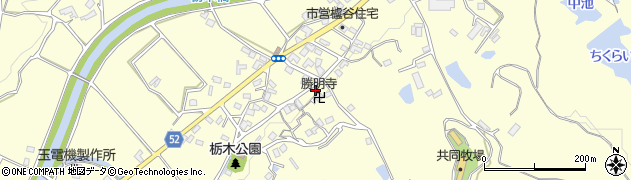 兵庫県神戸市西区櫨谷町栃木54周辺の地図