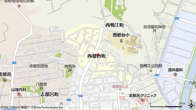 〒432-8071 静岡県浜松市中央区西都台町の地図