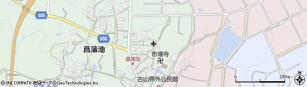 三重県伊賀市菖蒲池1391周辺の地図