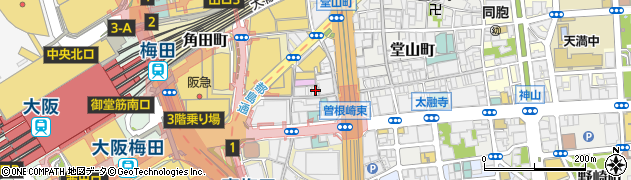 ゆかり 阪急東通り店周辺の地図