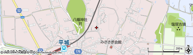 奈良県奈良市山陵町436周辺の地図