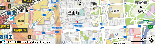 炭火焼肉 神戸あぶり牧場 阪急東通り店周辺の地図