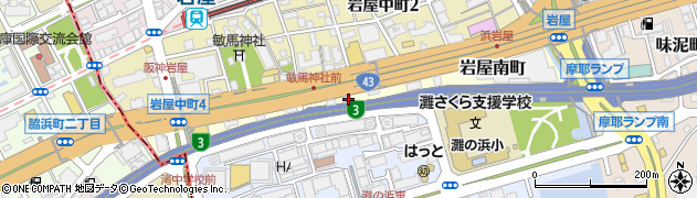 株式会社デイマート　グリーンランド神戸店周辺の地図