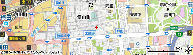 世界の山ちゃん 梅田東通り店周辺の地図