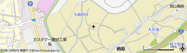 岡山県岡山市東区楢原150周辺の地図