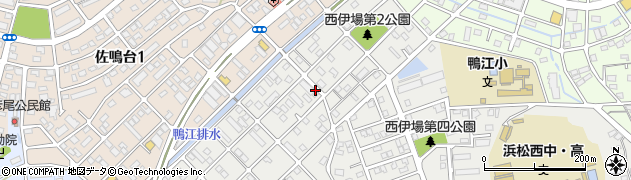 静岡県浜松市中央区西伊場町周辺の地図