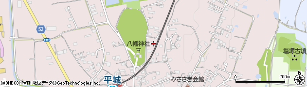 奈良県奈良市山陵町438周辺の地図