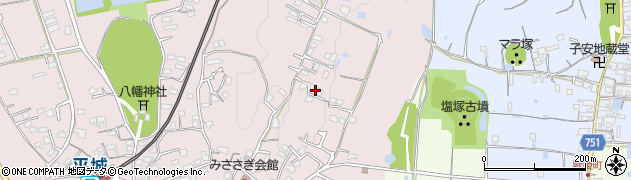 奈良県奈良市山陵町638周辺の地図
