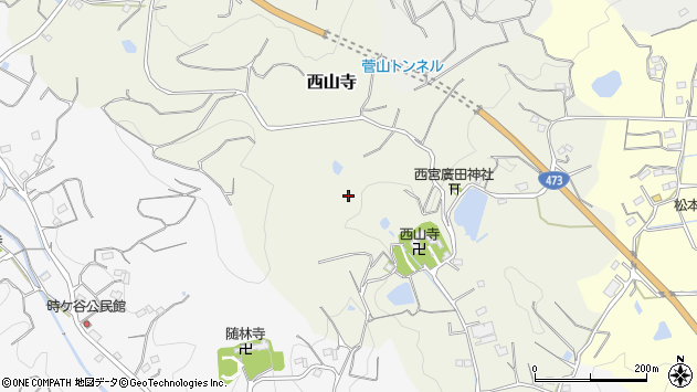 〒421-0515 静岡県牧之原市西山寺の地図