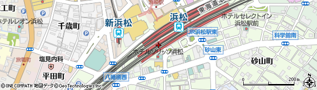 おらが蕎麦 浜松駅メイワンビックカメラ館店周辺の地図