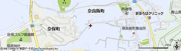 奈良県奈良市奈良阪町2004周辺の地図