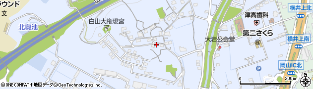 岡山県岡山市北区富原3027周辺の地図