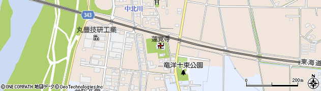 蓮覚寺周辺の地図
