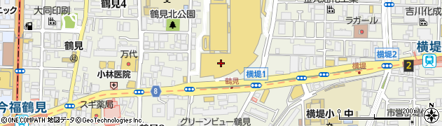 Ｂａｒｉｎｇａｎ鶴見緑地店周辺の地図