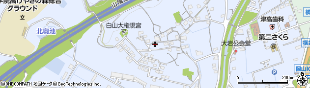 岡山県岡山市北区富原3034周辺の地図