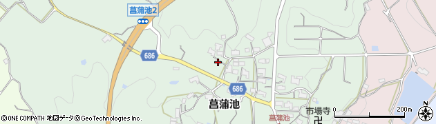 三重県伊賀市菖蒲池1656周辺の地図