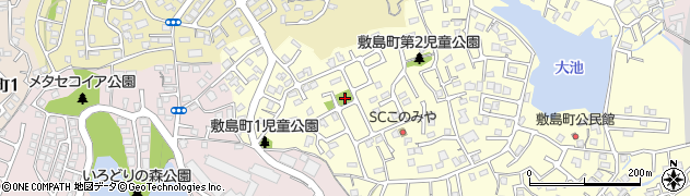 敷島町第3号街区公園周辺の地図