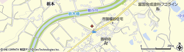 兵庫県神戸市西区櫨谷町栃木周辺の地図
