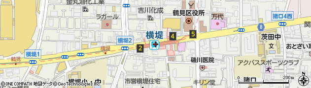 大阪府大阪市鶴見区周辺の地図