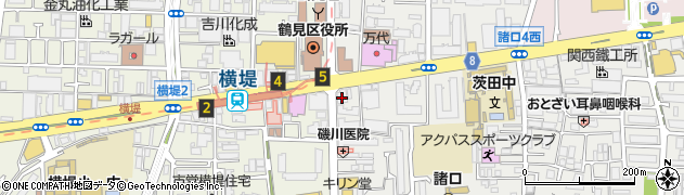 関西みらい銀行鶴見支店周辺の地図