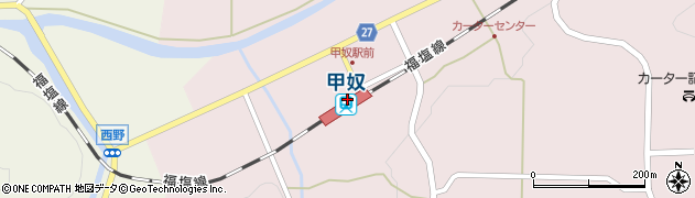 広島県三次市周辺の地図