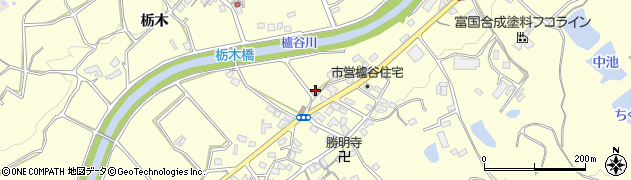 兵庫県神戸市西区櫨谷町栃木151周辺の地図