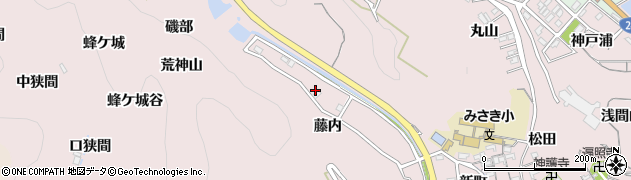 愛知県知多郡南知多町師崎西新町周辺の地図