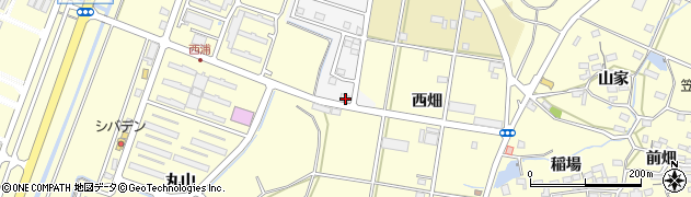愛知県田原市姫見台130周辺の地図