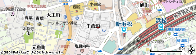 龍門堂茶舗周辺の地図