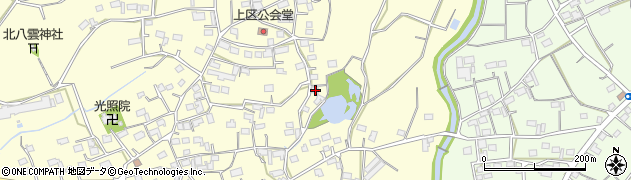静岡県袋井市岡崎3971周辺の地図