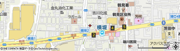 類塾　鶴見学舎周辺の地図