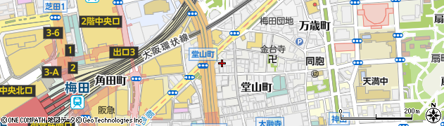 エステ＆リラクゼーション・スパムートン　堂山店周辺の地図