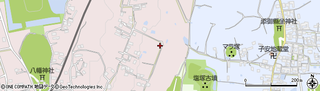 奈良県奈良市山陵町688周辺の地図