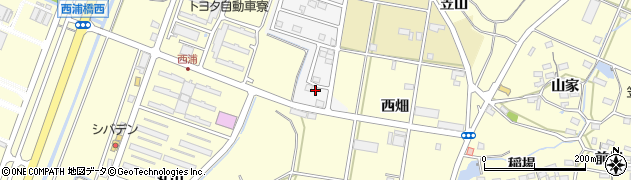 愛知県田原市姫見台128周辺の地図