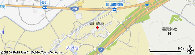 岡山県岡山市東区楢原760周辺の地図