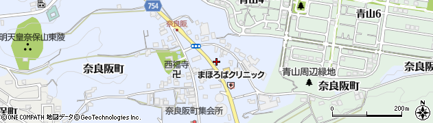 奈良県奈良市奈良阪町2255周辺の地図
