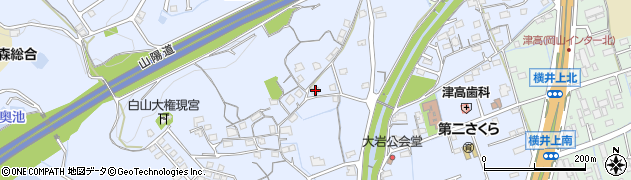 岡山県岡山市北区富原3163周辺の地図