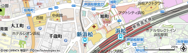株式会社遠鉄百貨店　新館地階和洋菓子・パン・酒フォションブティック周辺の地図