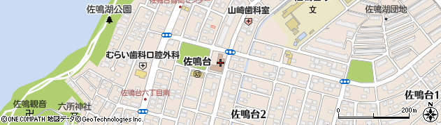 浜松市役所　中区役所協働センター佐鳴台協働センター周辺の地図