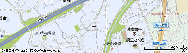 岡山県岡山市北区富原3165周辺の地図