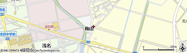 静岡県袋井市岡崎6025周辺の地図